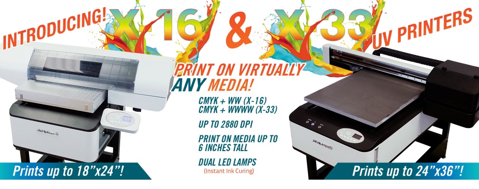 X-16 UV Inkjet Flatbed Printer - Xanté